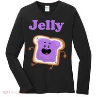 Dancing Jelly Peanut Butter And Jelly Women's Long Sleeve Shirt thumb 0