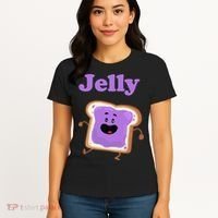 Dancing Jelly Peanut Butter And Jelly Women's T-Shirt thumb 4