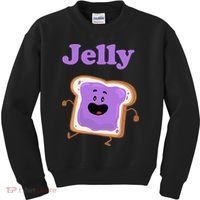 Dancing Jelly Peanut Butter And Jelly Kids Sweatshirt thumb 0
