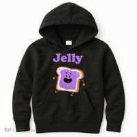 Dancing Jelly Peanut Butter And Jelly Kids Hoodie thumb 0