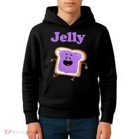 Dancing Jelly Peanut Butter And Jelly Kids Hoodie thumb 4