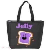 Dancing Jelly Peanut Butter And Jelly Tote Bag thumb 0
