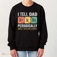 Dad Jokes Periodically Element Women's Sweatshirt thumb 0