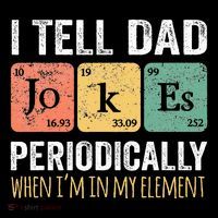 Dad Jokes Periodically Element Women's Hoodie thumb 2