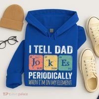 Dad Jokes Periodically Element Hoodie thumb 4
