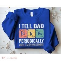 Dad Jokes Periodically Element Sweatshirt thumb 2