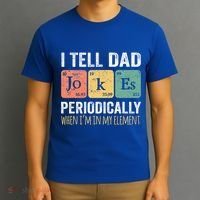 Dad Jokes Periodically Element T-Shirt thumb 3
