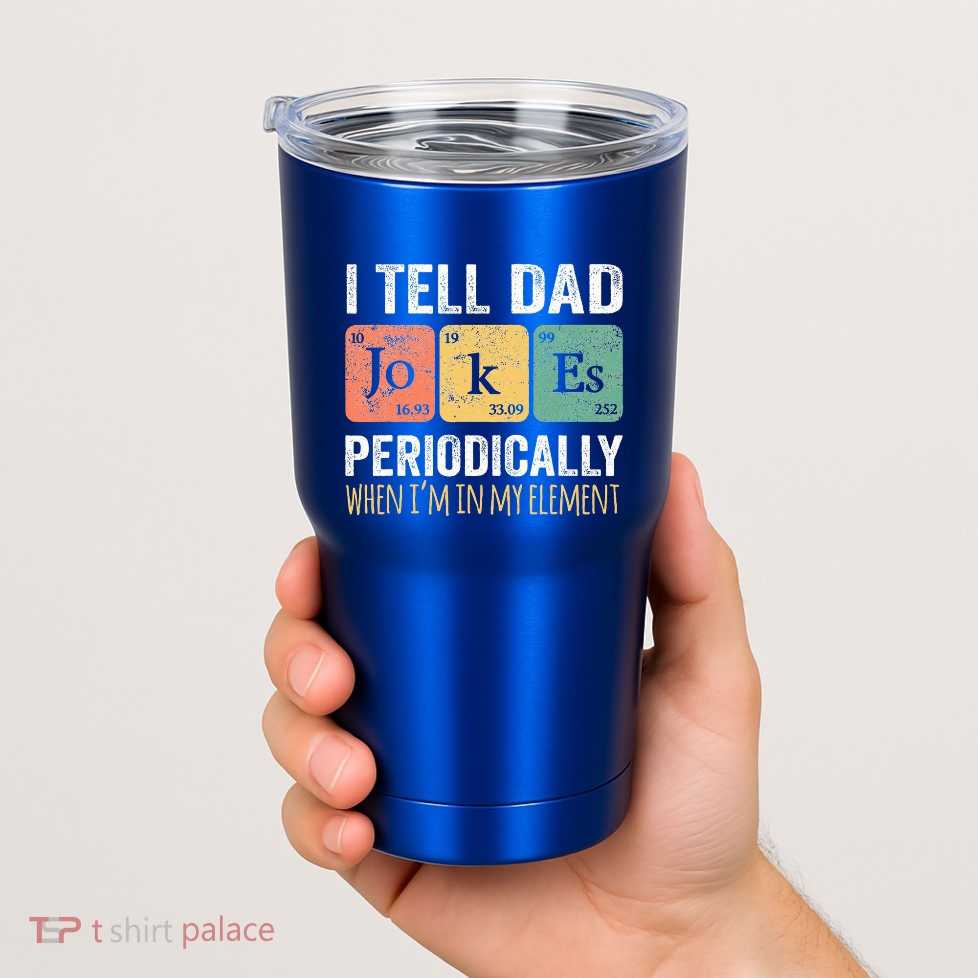 Dad Jokes Periodically Element Tumbler