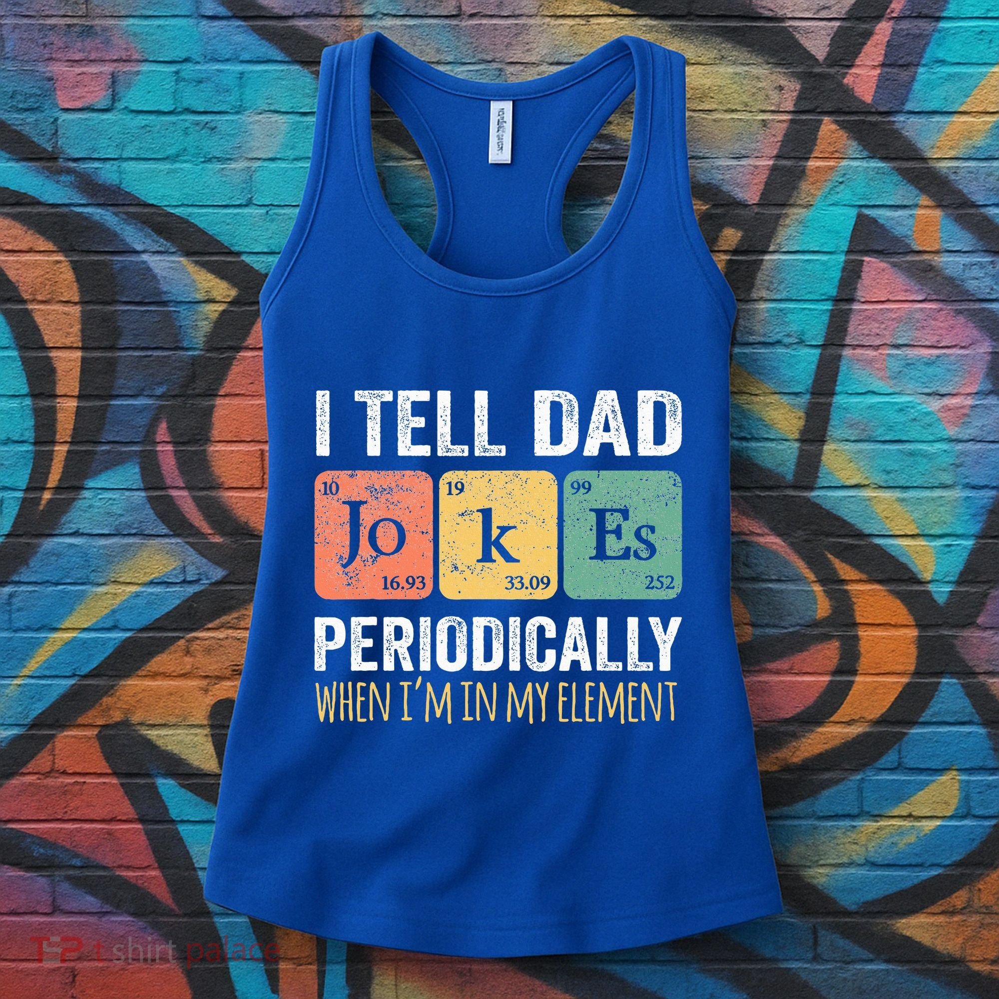 Dad Jokes Periodically Element Women's Tank Top