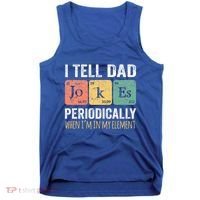 Dad Jokes Periodically Element Tank Top thumb 0