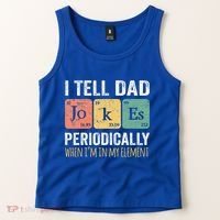Dad Jokes Periodically Element Tank Top thumb 2