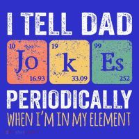 Dad Jokes Periodically Element Women's Long Sleeve Shirt thumb 2