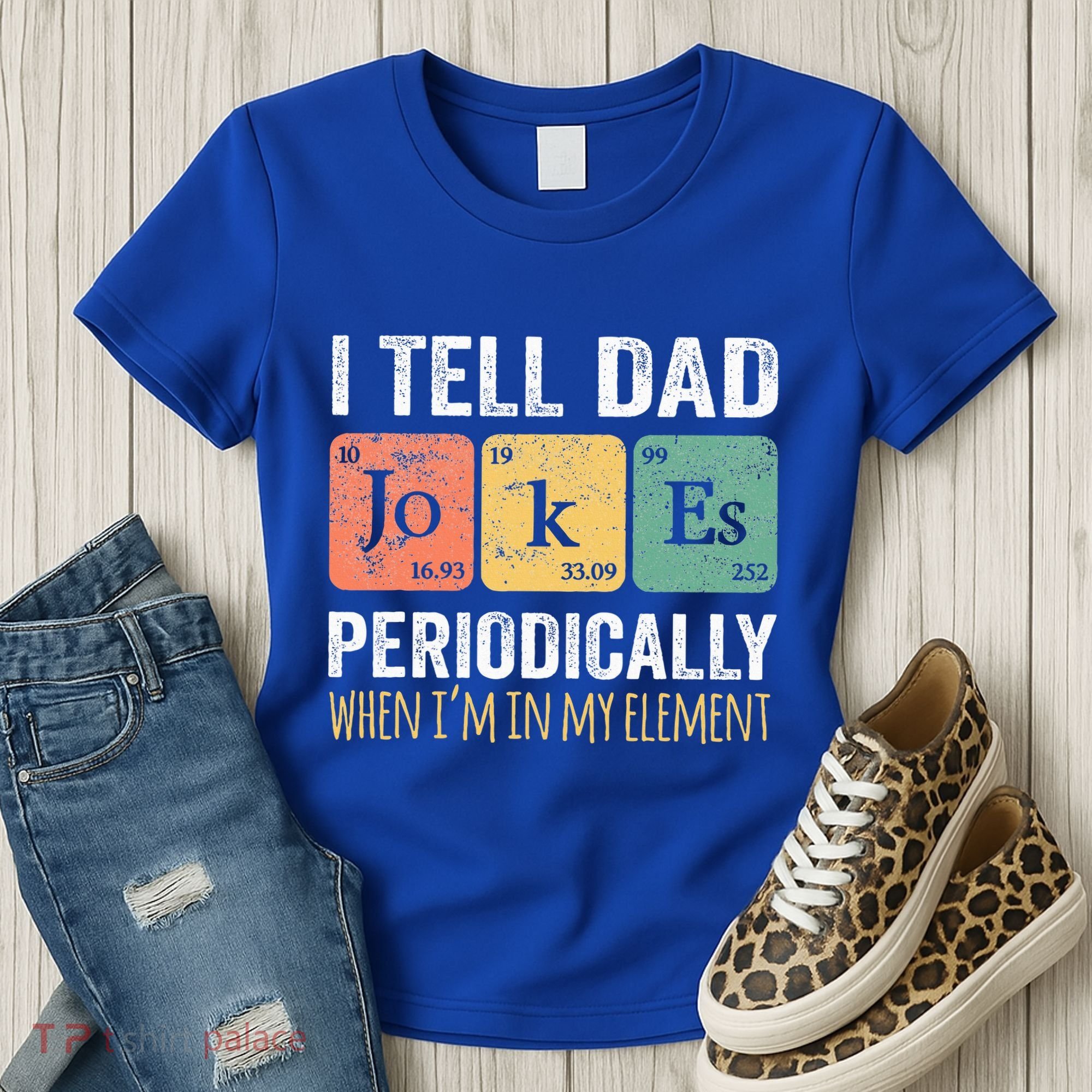 Dad Jokes Periodically Element Women's T-Shirt