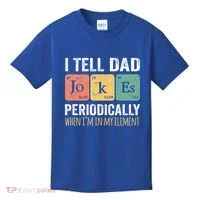 Dad Jokes Periodically Element Kids T-Shirt thumb 0