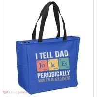 Dad Jokes Periodically Element Tote Bag thumb 2