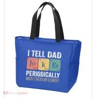 Dad Jokes Periodically Element Tote Bag thumb 3