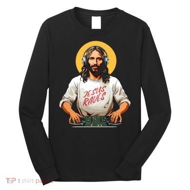 Dj Jesus Raves Long Sleeve Shirt