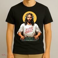 Dj Jesus Raves T-Shirt thumb 3