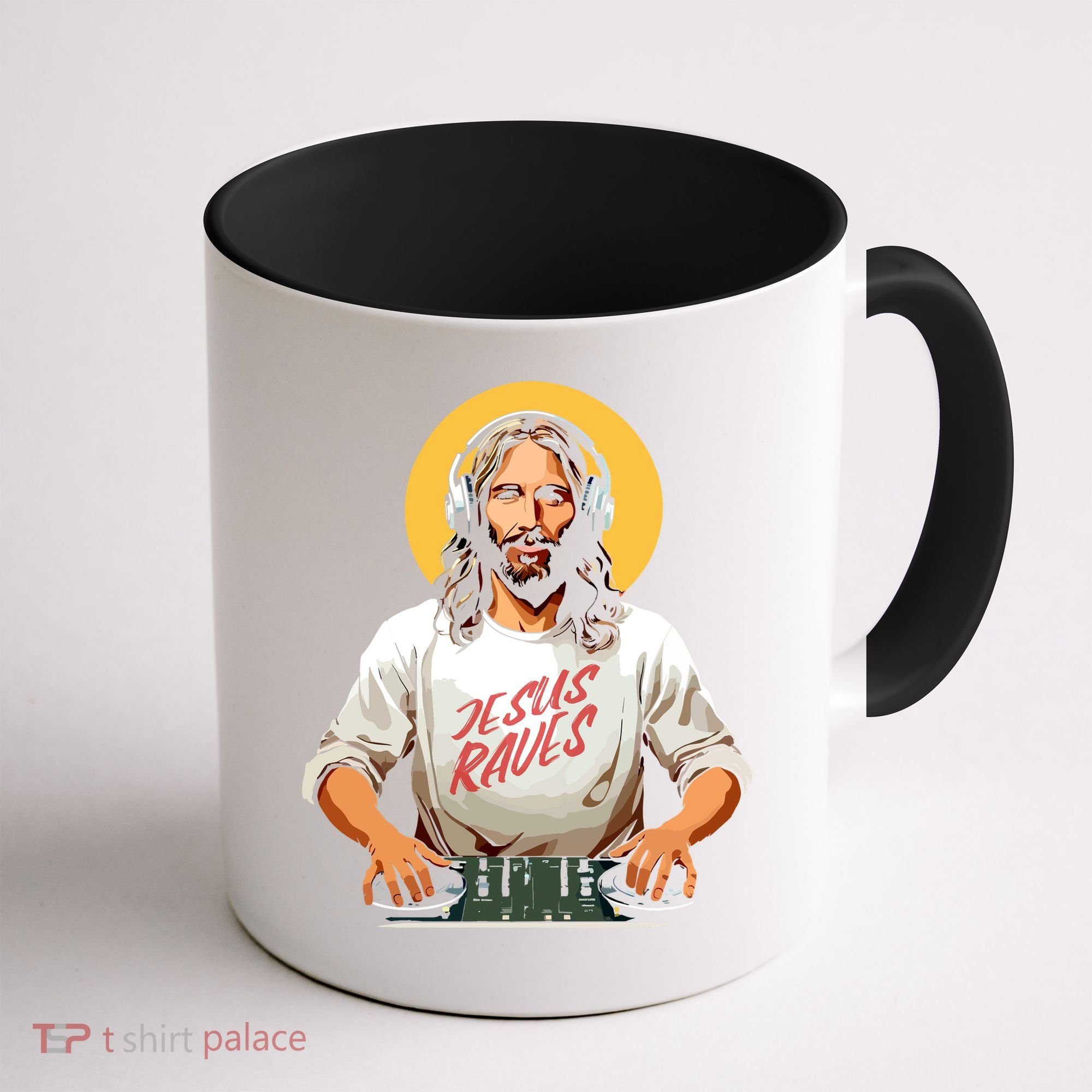 Dj Jesus Raves Coffee Mug