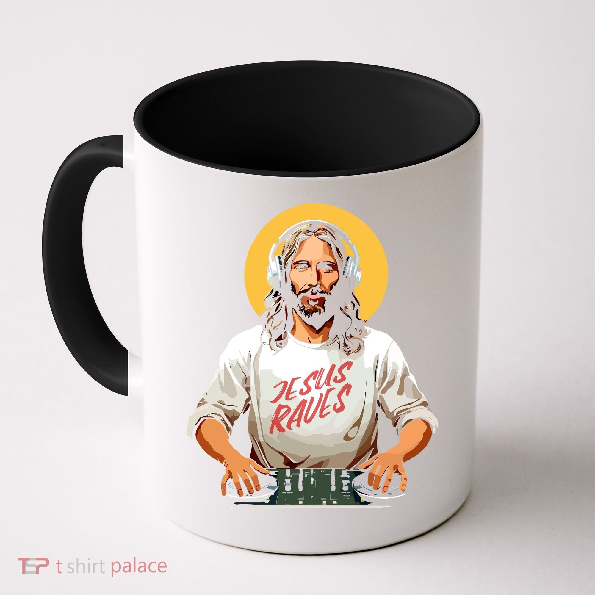 Dj Jesus Raves Coffee Mug
