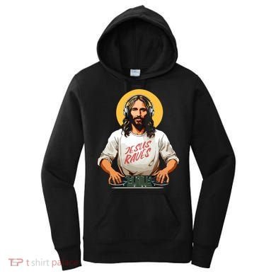 Dj Jesus Raves Women's Hoodie