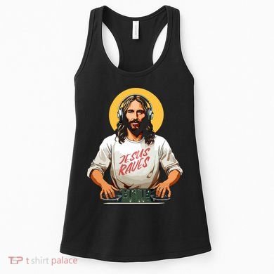 Dj Jesus Raves Women's Tank Top