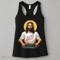 Dj Jesus Raves Women's Tank Top thumb 3