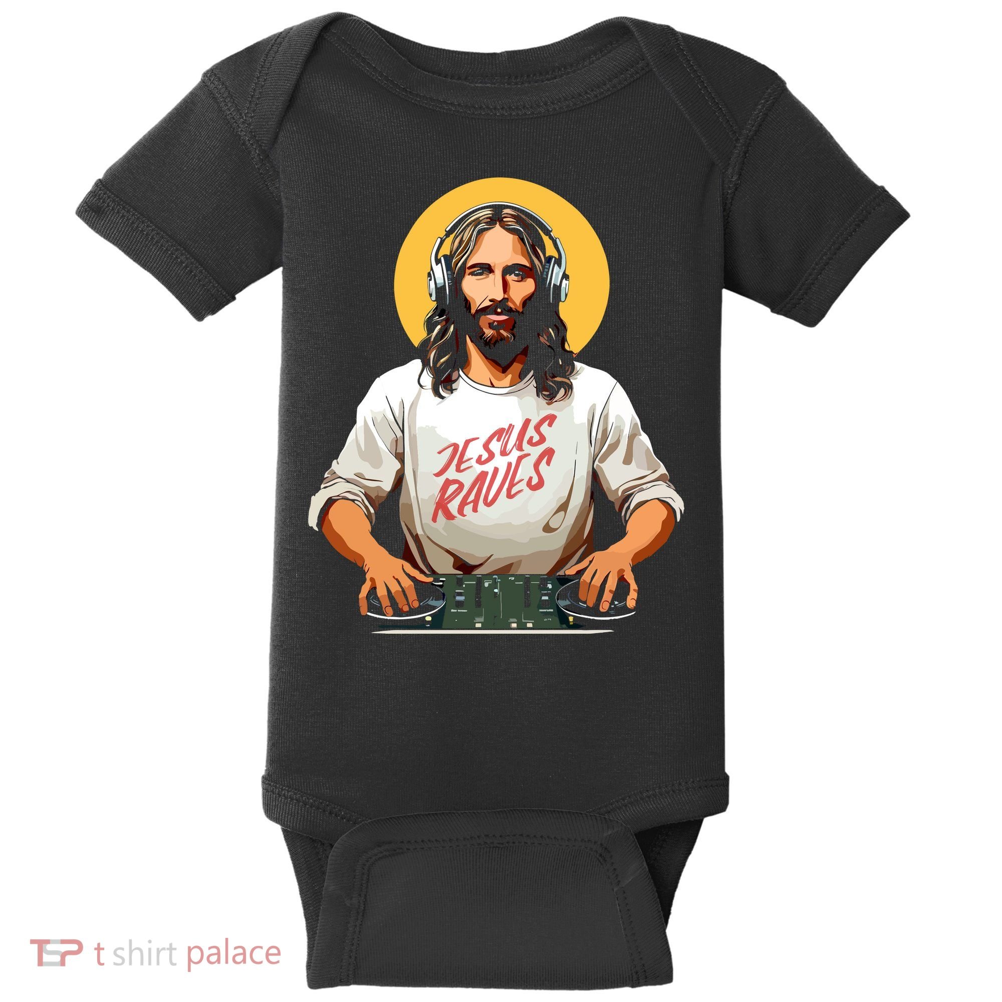 Dj Jesus Raves Baby Bodysuit
