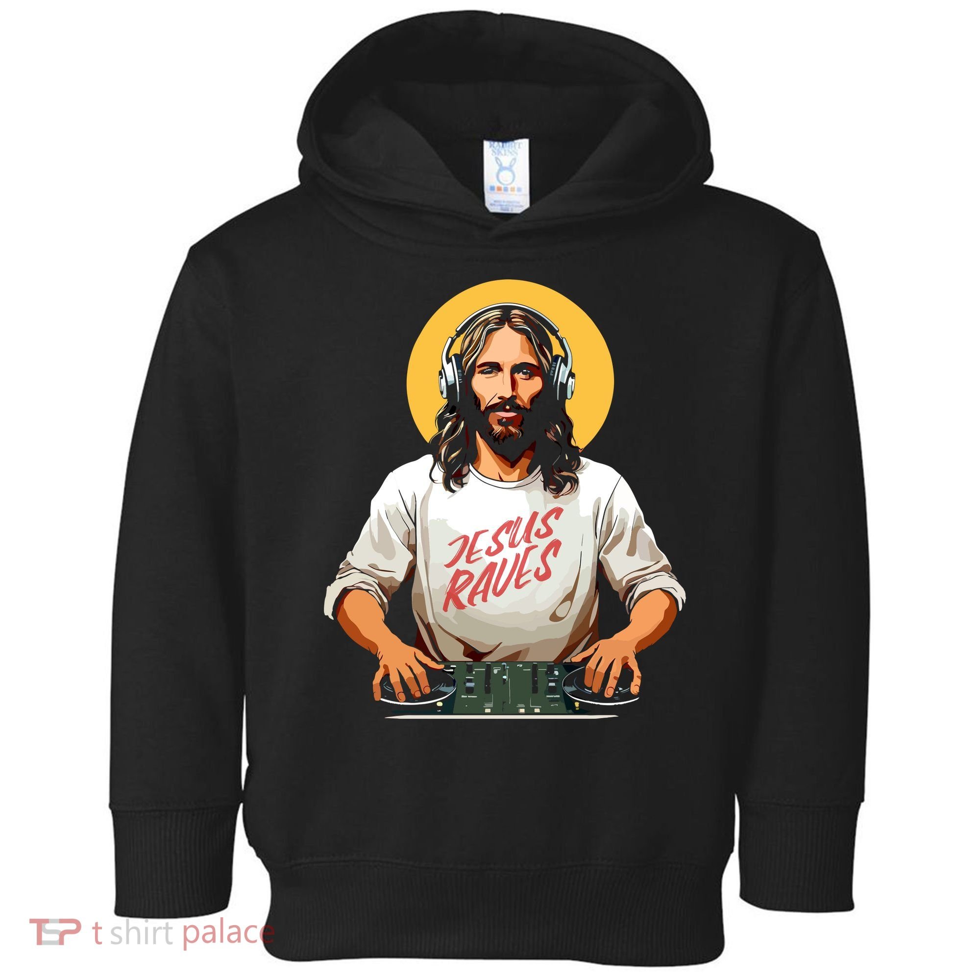 Dj Jesus Raves Toddler Hoodie