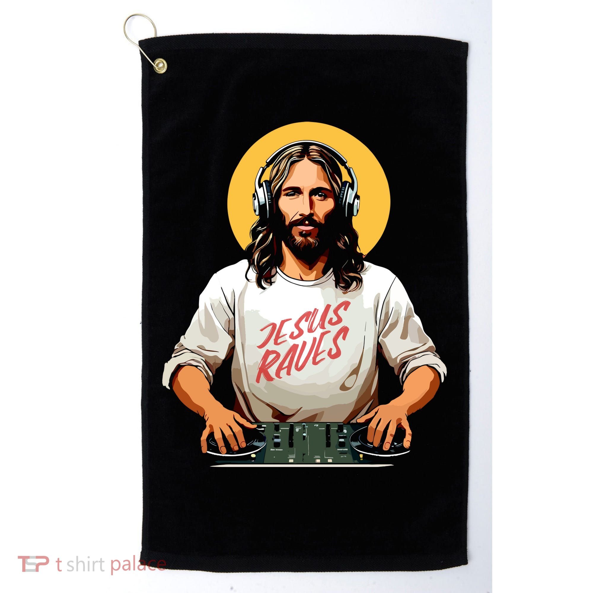 Dj Jesus Raves Golf Towel