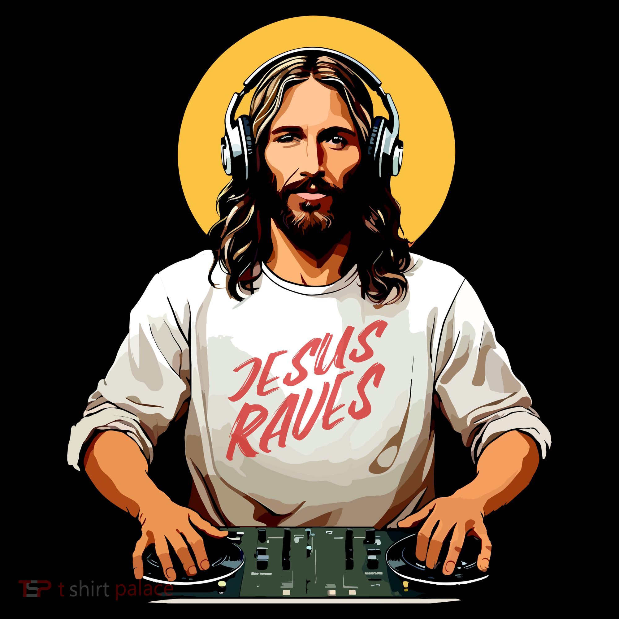 Dj Jesus Raves Kids Sweatshirt