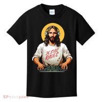 Dj Jesus Raves Kids T-Shirt thumb 0