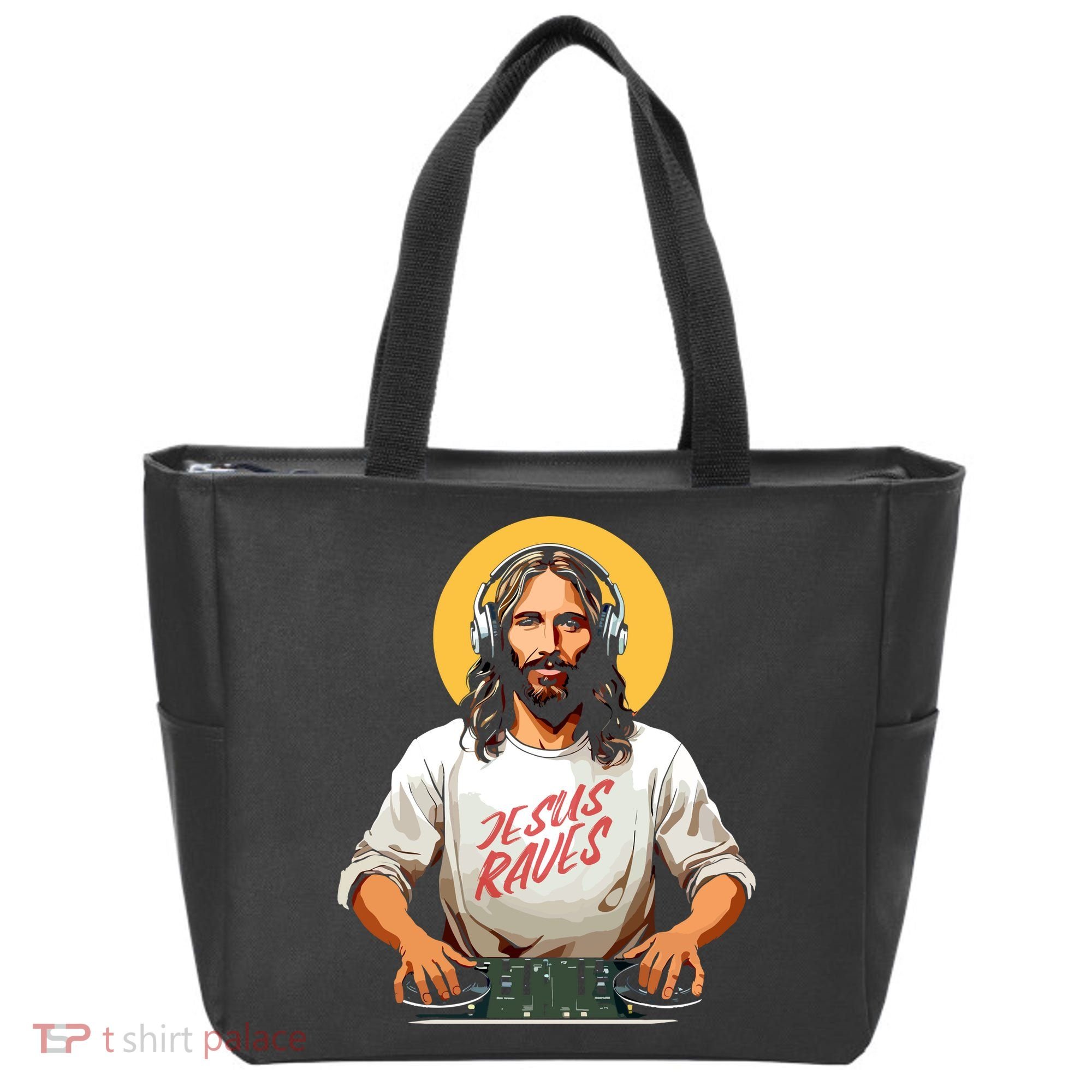 Dj Jesus Raves Tote Bag