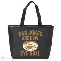 Dad Jokes: The Ultimate Eye Roll Gift for Fathers Day Tote Bag thumb 0