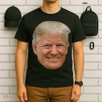 Donald J Trump The President's Face On A Meme T-Shirt thumb 6