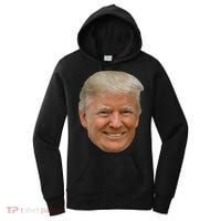 Donald J Trump The President's Face On A Meme Women's Hoodie thumb 0