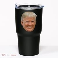 Donald J Trump The President's Face On A Meme Tumbler thumb 0