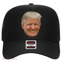 Donald J Trump The President's Face On A Meme Hat thumb 0