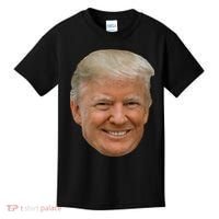Donald J Trump The President's Face On A Meme Kids T-Shirt thumb 0