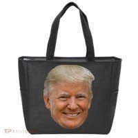 Donald J Trump The President's Face On A Meme Tote Bag thumb 0