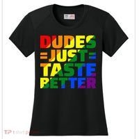 Dudes Just Taste Better Women's Cooling Performance Crew T-Shirt thumb 0