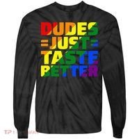 Dudes Just Taste Better Tie-Dye Long Sleeve Shirt thumb 0