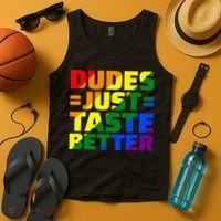 Dudes Just Taste Better Tank Top thumb 4