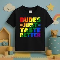 Dudes Just Taste Better Toddler T-Shirt thumb 3