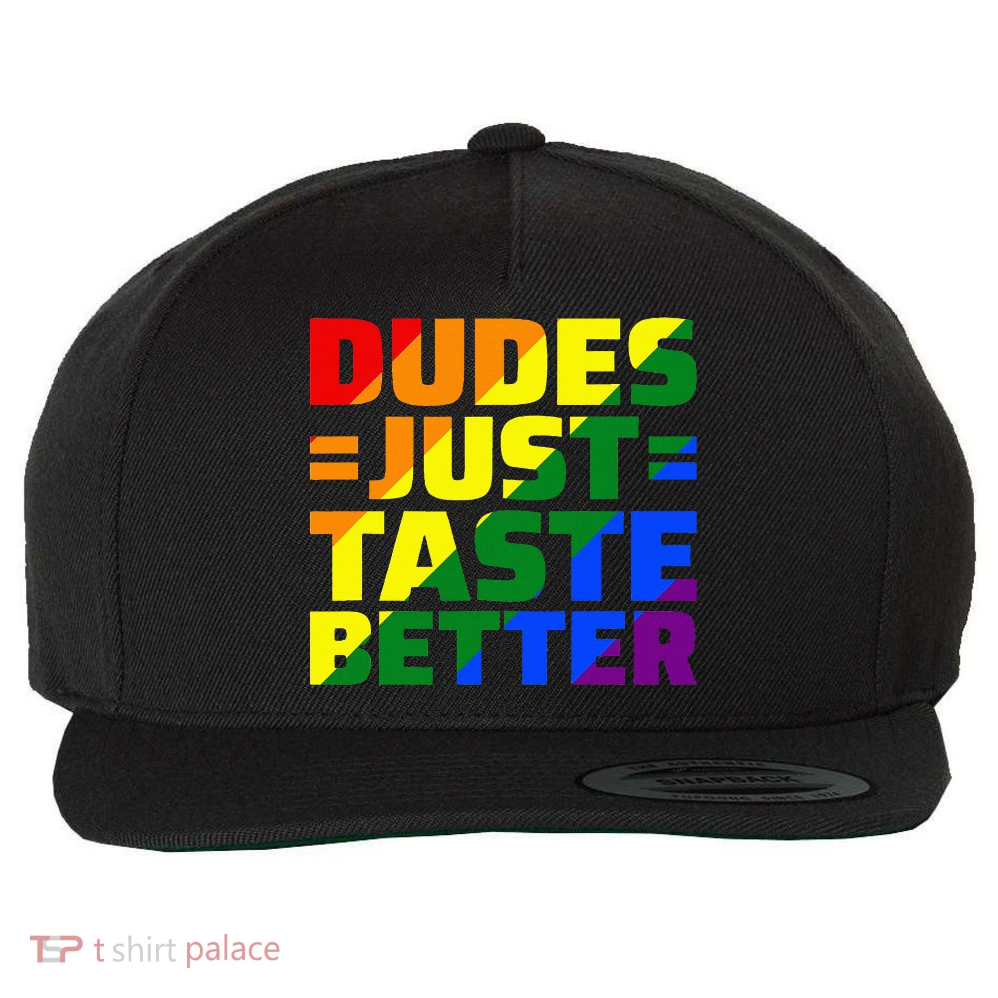 Dudes Just Taste Better Wool Snapback Cap