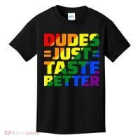 Dudes Just Taste Better Kids T-Shirt thumb 0