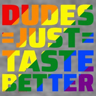 Dudes Just Taste Better Women's Racerback Cropped Tank