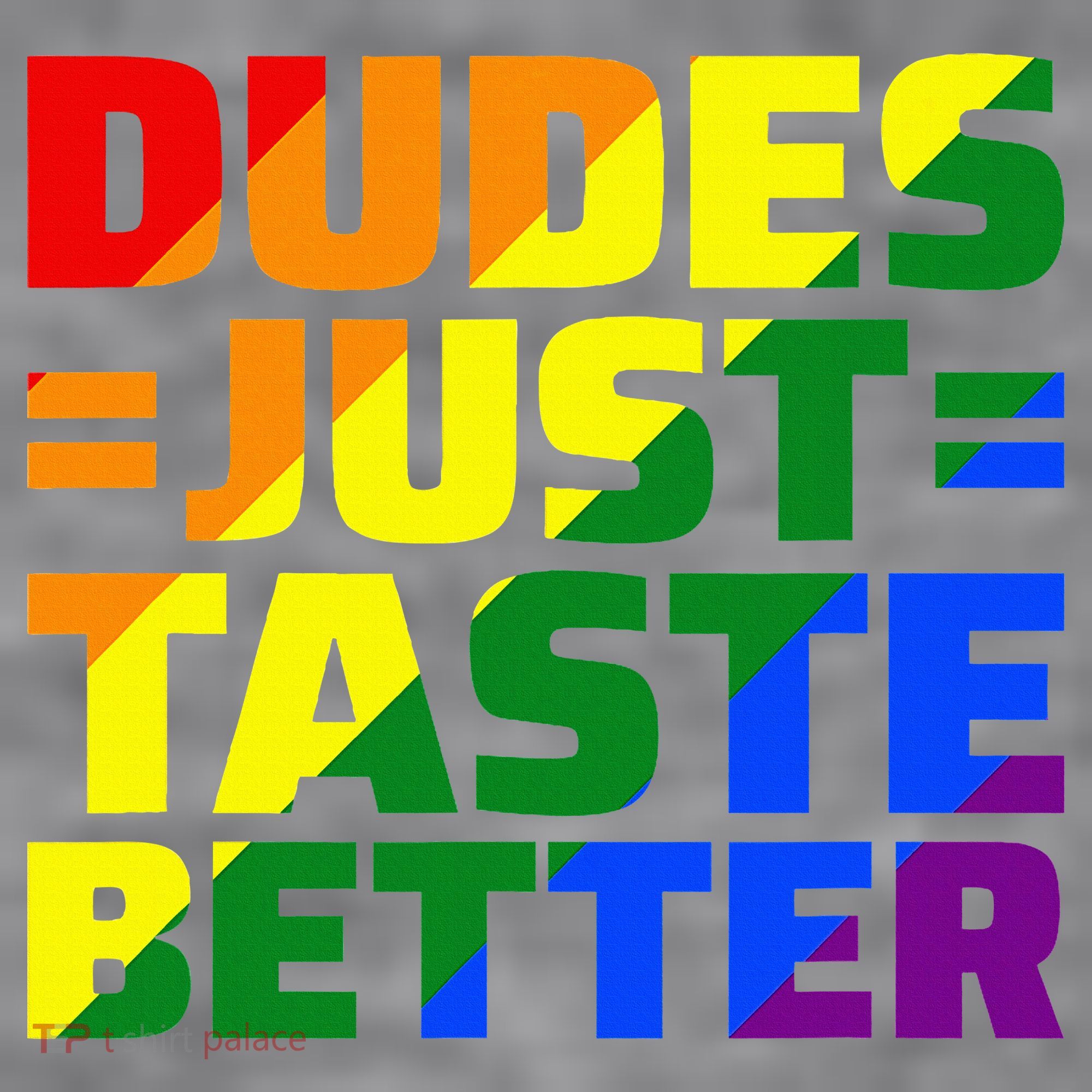 Dudes Just Taste Better Women's Racerback Cropped Tank