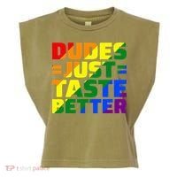 Dudes Just Taste Better Garment-Dyed Women's Muscle Tee thumb 0