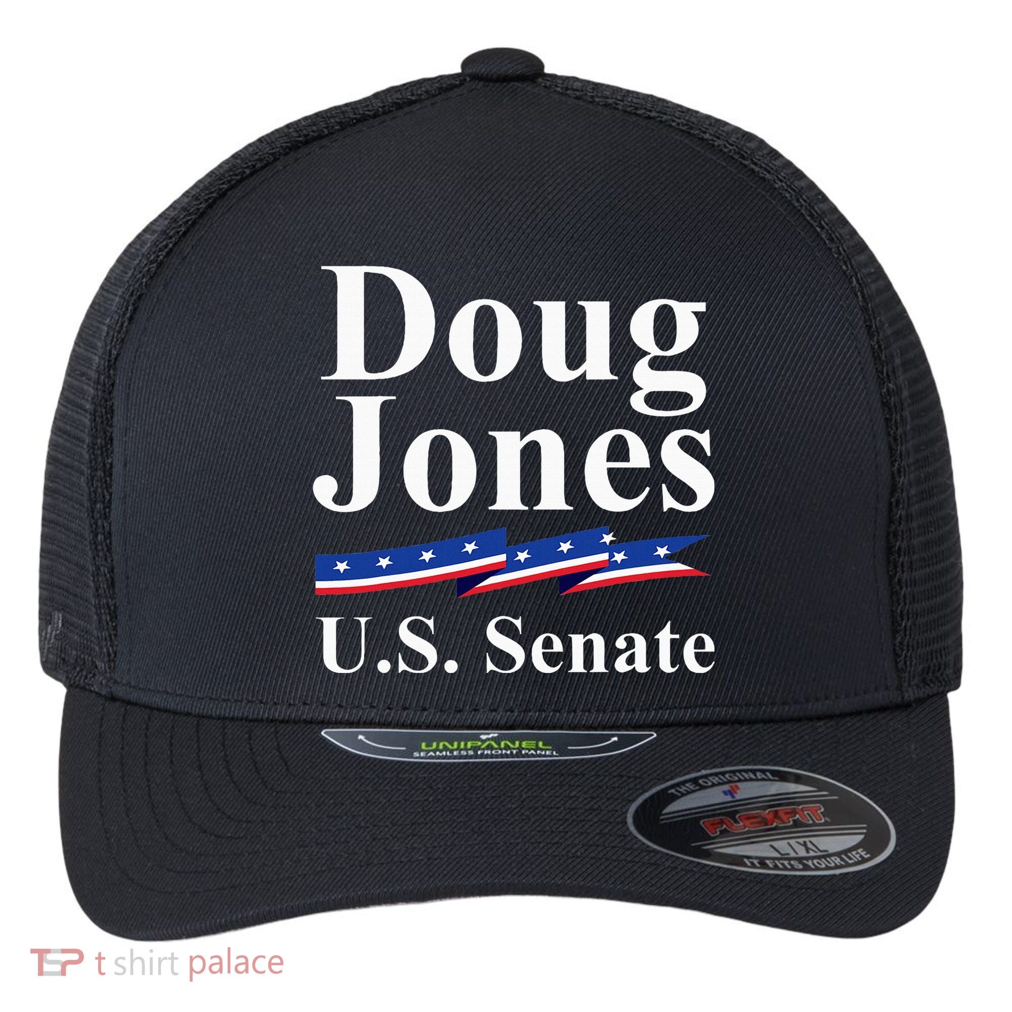 Doug Jones Us Senate Vote Democrat Flexfit Unipanel Trucker Cap